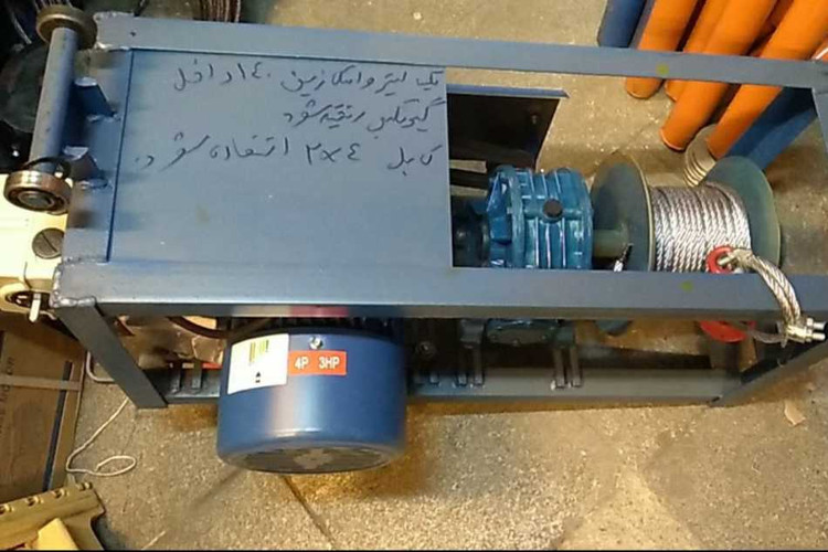 قیمت بالابر ساختمانی و مصالح بر 250 و 300 کیلویی تک فاز بارلی با موتور سه اسب با مشخصات کامل
